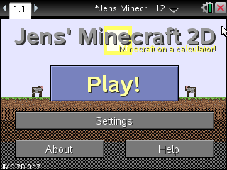 Minecraft 2d For Ti Nspire